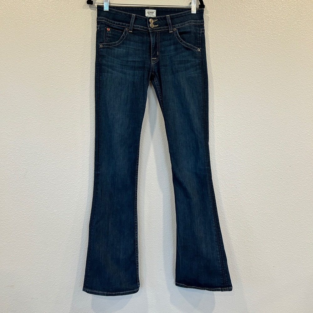 Hudson Signature‎ Midrise Bootcut Jeans Dark Wash Women's Size 27